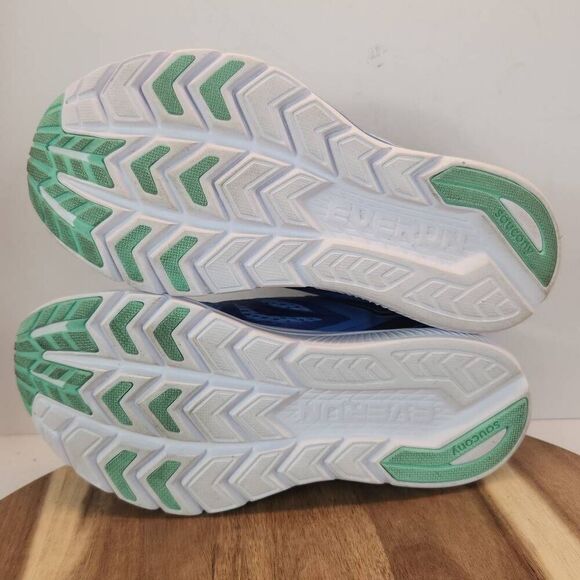 Saucony Kinvara 9 Women's running shoes Size 7 Blueish Purple & Teal - Picture 8 of 10